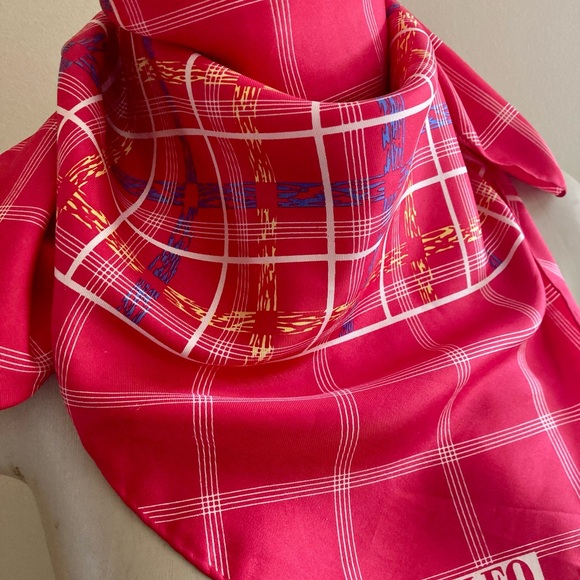 ADOLFO vintage silk scarf - Picture 10 of 14